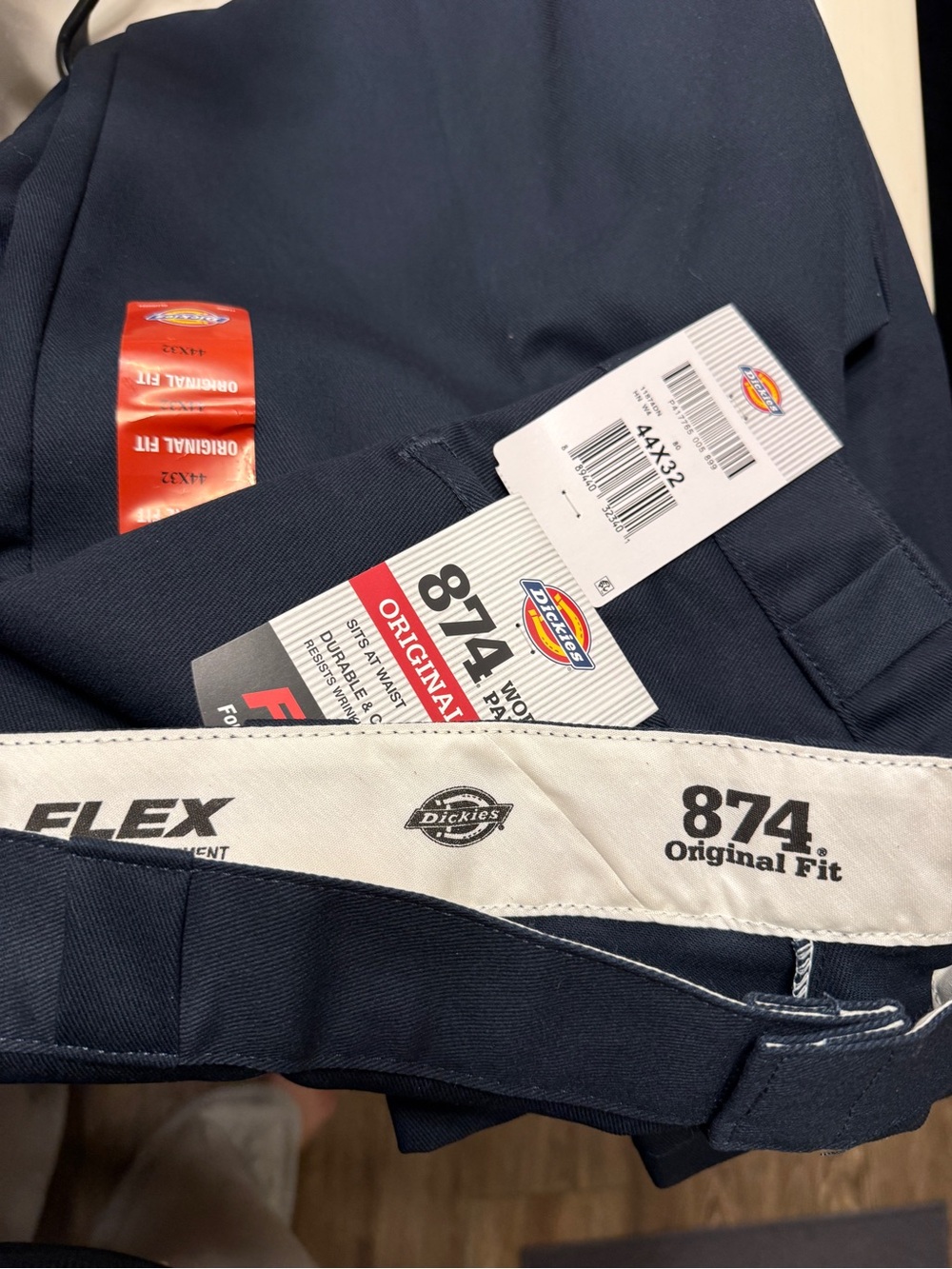 Dickies 874 Original Fit Men’s Work Pants - Navy Blue